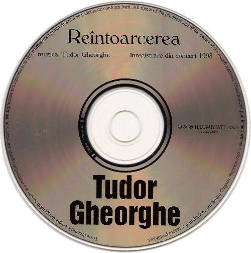 Album Tudor Gheorghe - Reintoarcerea - disc